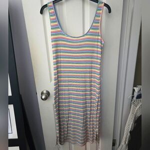 Rainbow Body Forming Dress by Rolla Coster Brand New Size Large